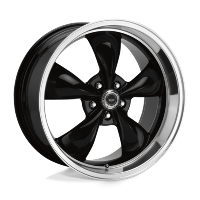 American Racing - American Racing Wheel AR105 TORQ THRUST M 17x7 5x4.75 0mm Black AR105M7761B