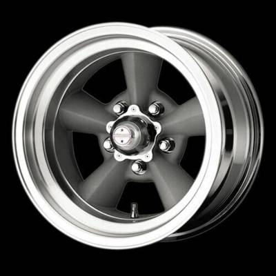 American Racing Vintage - American Racing VN3097876 VN309 TT O 17x8 5x5.5 0mm Silver/Machined