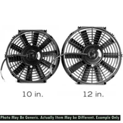 BLOX - BLOX Racing BXCC-00001-RD 10" Electric Slim Fan Red