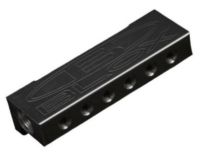 BLOX - BLOX Racing BXAC-00403-BK Blox Vacuum Manifold Kit Includes Fittings & Plugs