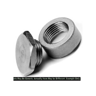BLOX - BLOX Racing BXFL-00106 O2 Bung 1018 Mild Steel & Fitting Kit T304