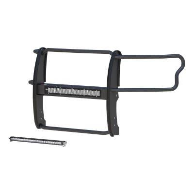 ARIES - ARIES 2170012 Pro Series Grille Guard w/LED Light Bar for 15-19 Ford F150