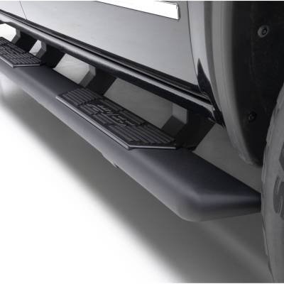 ARIES - ARIES 2558042 AscentStep 5.5"x85" Black Steel Running Boards for Nissan Titan XD