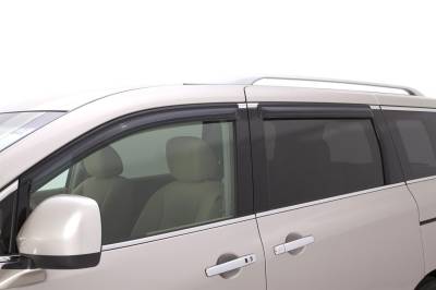 Auto Ventshade AVS - Auto VentShade 94630 Ventvisor Window Deflector 4PC for 11-17 Nissan Quest