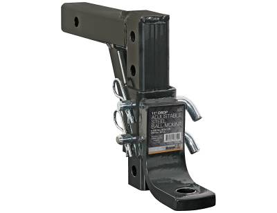 Buyers - Buyers 4-Position 2" Tubular Shank Adjustable Ball Mount 1803090