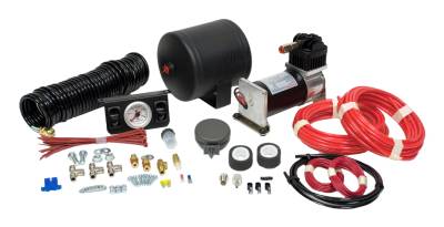 Firestone Ride-Rite - Firestone Ride-Rite 2168 0.5-Gal 1/4" Tubing Dual Air Tank & Compressor