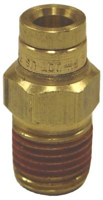 Firestone Ride-Rite - Firestone Ride-Rite 3046 1/4" Tubing Male Connector Air Fitting 1/4" NPT Port