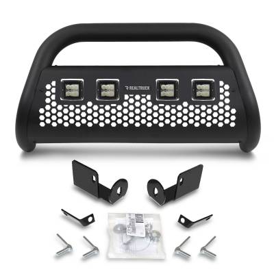 Go Rhino - Go Rhino 55544LT RHINO Charger 2 RC2 LR Complete Bull Bar Kit for 16-18 Tacoma