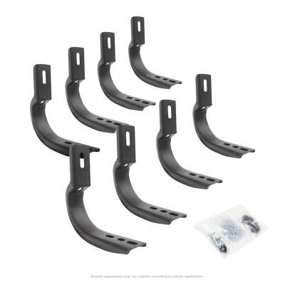 Go Rhino - Go Rhino 6840436 Mounting Brackets OE Xtreme W2W Side Steps