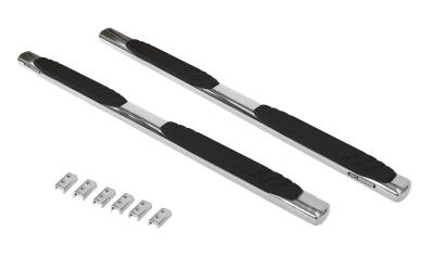 Go Rhino - Go Rhino 684409980PS 4" OE Xtreme Side Steps w/Mounting Brackets Kit