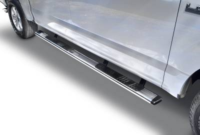 Go Rhino - Go Rhino 685415587PS 5" OE Side Steps for 15-24 Ford F150 Super Crew