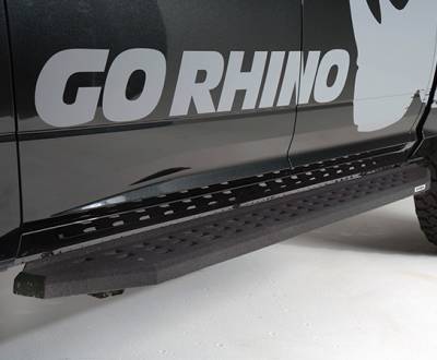 Go Rhino - Go Rhino 69417680T RB20 Running Boards for F250/F350 Super Duty