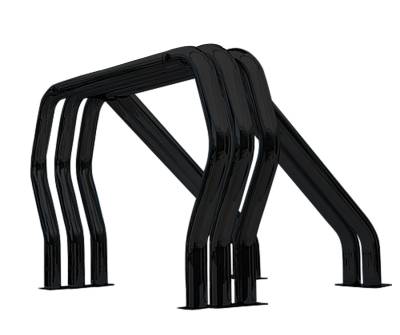 Go Rhino - Go Rhino 9009560TDB Classic Off-Road Style Bed Bars Kit