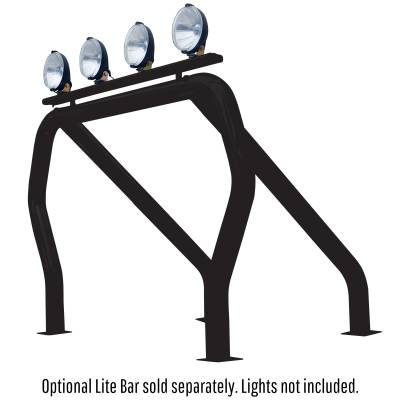 Go Rhino - Go Rhino 9109370SSB Classic Off-Road Style Bed Bars Kit