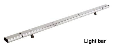 Go Rhino - Go Rhino 900PS Polished Bed Bar Light Bar Mount for Main B-Bar