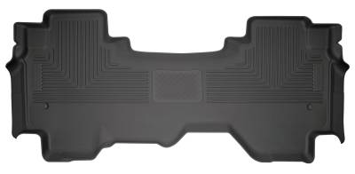 Husky Liners - Husky Liner Weatherbeater 2nd Row Floor Liners Black for Dodge RAM 14741