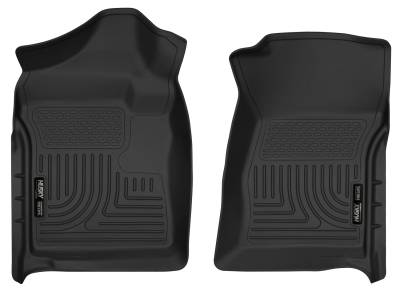 Husky Liners - Husky Liners 18221 Weatherbeater Front Floor Liners Black for Silverado/Sierra