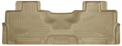 Husky Liners - Husky Liner Weatherbeater 2nd Row Floor Liners Tan Ford Expedition 14363