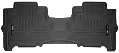 Husky Liners - Husky Liners 14331 Weatherbeater 2nd Row Floor Liners Blk for Lincoln/Navigator