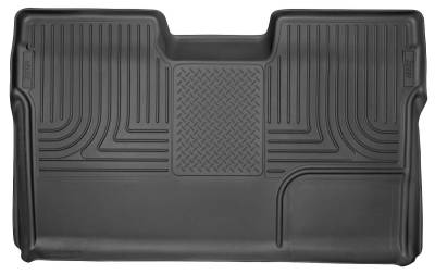 Husky Liners - Husky Liners 19331 Weatherbeater 2nd Row Floor Liners Black for Ford F150