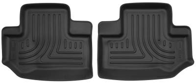 Husky Liners - Husky Liner Weatherbeater 2nd Row Floor Liners Black for Jeep Wrangler 19041