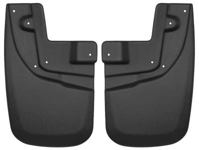 Husky Liners - Husky Liners 56931 Custom Front Mud Guards Black for Toyota Tacoma