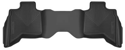 Husky Liners - Husky Liner X-act Contour 2nd Row Floor Liners Black for Dodge RAM 53621