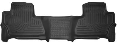 Husky Liners - Husky Liner X-act Contour 2nd Row Floor Liners Black Suburban/Yukon XL 53271