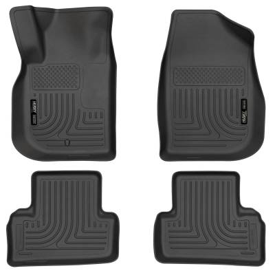 Husky Liners - Husky Liner Weatherbeater Front/Rear Floor Liners Black Cobalt/G5 98101