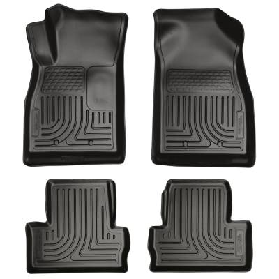 Husky Liners - Husky Liner Weatherbeater Front/Rear Floor Liners Black Chevrolet Volt 98181