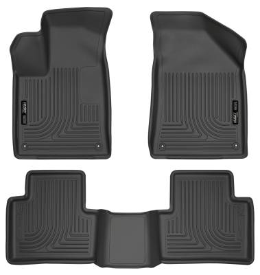 Husky Liners - Husky Liner Weatherbeater Front/Rear Floor Liners Black for Chrysler 200 99071