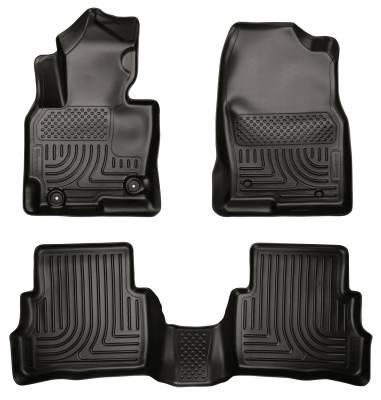 Husky Liners - Husky Liners Weatherbeater Front/Rear Floor Liners Black Mazda CX-5 99731