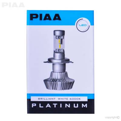 PIAA - PIAA 16-77304 H4 Platinum LED Replacement Bulb 25W 6000K 4000LM