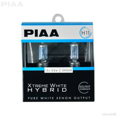 PIAA - PIAA 23-10111 H11 Xtreme White Hybrid Replacement Bulb