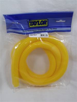 Taylor Cable - Taylor Ignition 38781 Convoluted Tubing 0.75" ID 5' Yellow