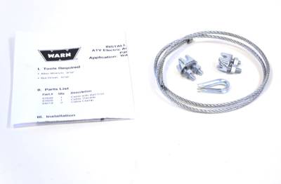 Warn - Warn 68135 Service Kit ATV Electric Actuator Plow Act Wire Rope