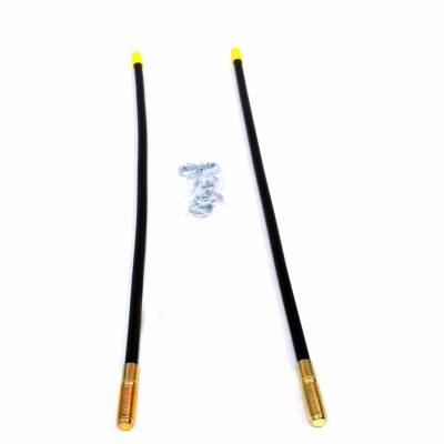 Warn - Warn 67679 ATV Plow Blade Marker 24" High Antenna Red Rubber Tipped