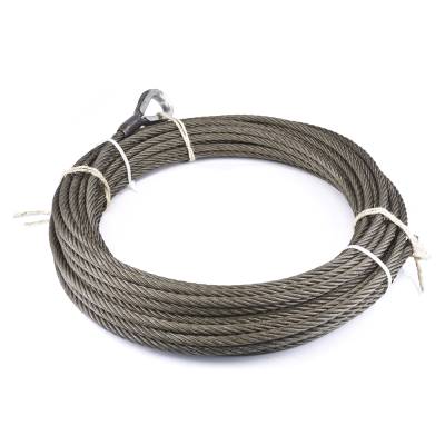 Warn - Warn 77453 Wire Rope Assembly 5/8" x 140' Heavy Duty Industrial Towing Recovery