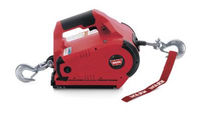 Warn - Warn 885005 PullzAll Cordless 1000lb Portable Winch 2 Batteries