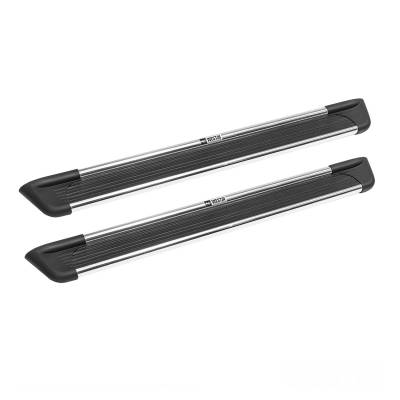 Westin - Westin 27-6110 69" Sure Grip Running Boards Brushed for SUVs & Std Cabs