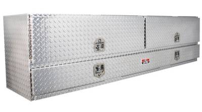 Westin - Westin 80-TB400-96D Brute High Cap 96" Stake Bed Contractor Box Universal Fit