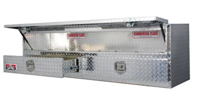 Westin - Westin 80-TB400-72-BD Brute High Cap 72" Stake Bed Contractor Box Universal Fit
