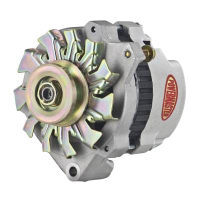 Powermaster Performance - Powermaster 478601 Street Alternator 105 Amps V-Belt 12V