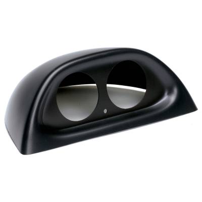 AutoMeter - AutoMeter 10001 Dual Dash Pod Mount Black 2-1/16" for 94-04 Ford Mustang SN95