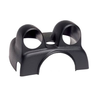 AutoMeter - AutoMeter 15014 Dual Steering Column Pod Black 2-1/16" for 03-09 Dodge Ram