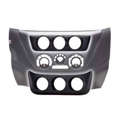 AutoMeter - AutoMeter 20026 Triple Upper Console Pod 2-1/16" for 03-07 Mitsubishi Evo 8