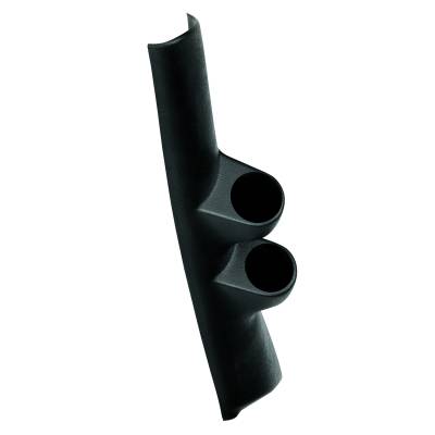 AutoMeter - AutoMeter 17200 Full Dual Pod A-Pillar Black 2-1/16" for 94-97 Dodge Ram