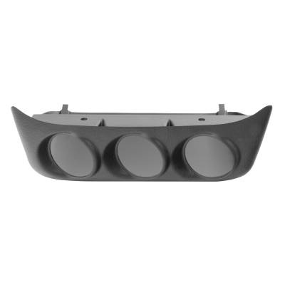 AutoMeter - AutoMeter 20029 Triple Lower Console Pod 2-1/16" for 03-07 Mitsubishi Evo 8