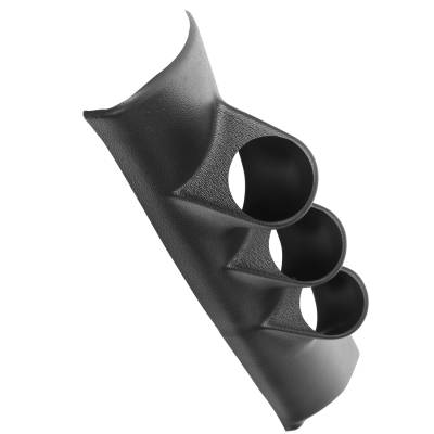 AutoMeter - AutoMeter 17201 Full Triple Pod A-Pillar Black 2-1/16" for 94-97 Dodge Ram