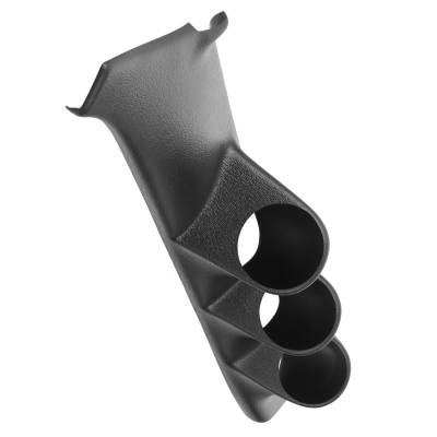AutoMeter - AutoMeter 17114 Full Triple Pod A-Pillar Black 2-1/16" for 86-93 Blazer/S10